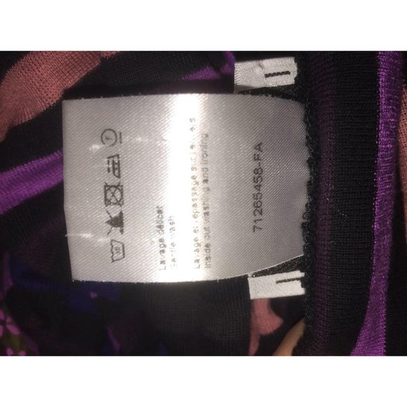 Sonia Rykiel Karma Body & Soul VTG 2000s Long Sleeve Striped Shift Dress Size XS - Picture 8 of 8